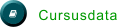   Cursusdata