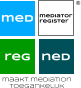 maakt mediation toegankelijk med reg ned mediator register  ®